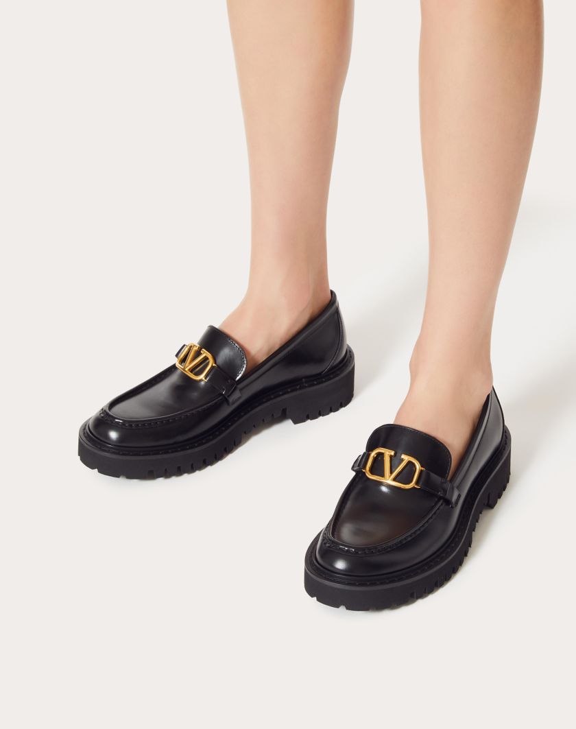 VLOGO SIGNATURE CALFSKIN LOAFER - Image 2